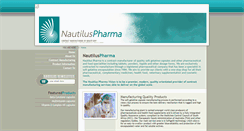 Desktop Screenshot of nautiluspharma.co.za